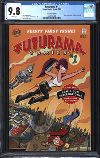 Futurama (2000) #1 Convention Edition CGC 9.8 NM/MT