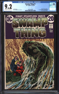 Swamp Thing (1972) # 1 CGC 9.2 NM-