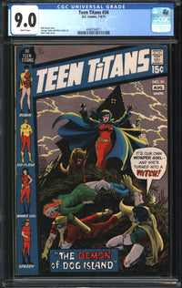 Teen Titans (1966) #34 CGC 9.0 VF/NM