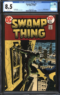 Swamp Thing (1972) # 7 CGC 8.5 VF+