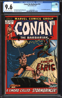 Conan The Barbarian (1970) # 14 CGC 9.6 NM+