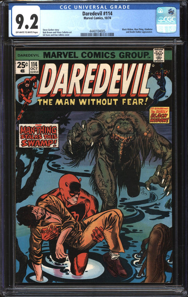 Daredevil (1964) #114 CGC 9.2 NM-