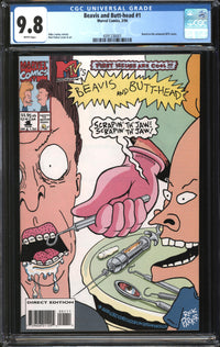 Beavis And Butt-Head (1994) #1 CGC 9.8 NM/MT