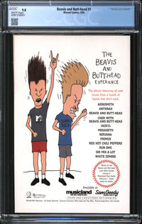 Beavis And Butt-Head (1994) #1 CGC 9.8 NM/MT