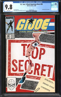 G.I. Joe, A Real American Hero (1982) # 93 CGC 9.8 NM/MT