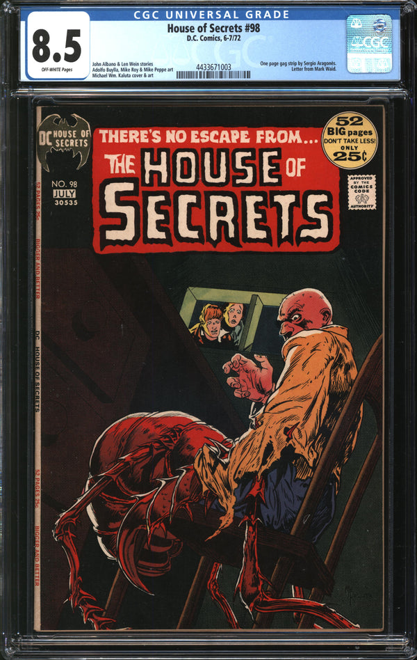 House Of Secrets (1956) # 98 CGC 8.5 VF+