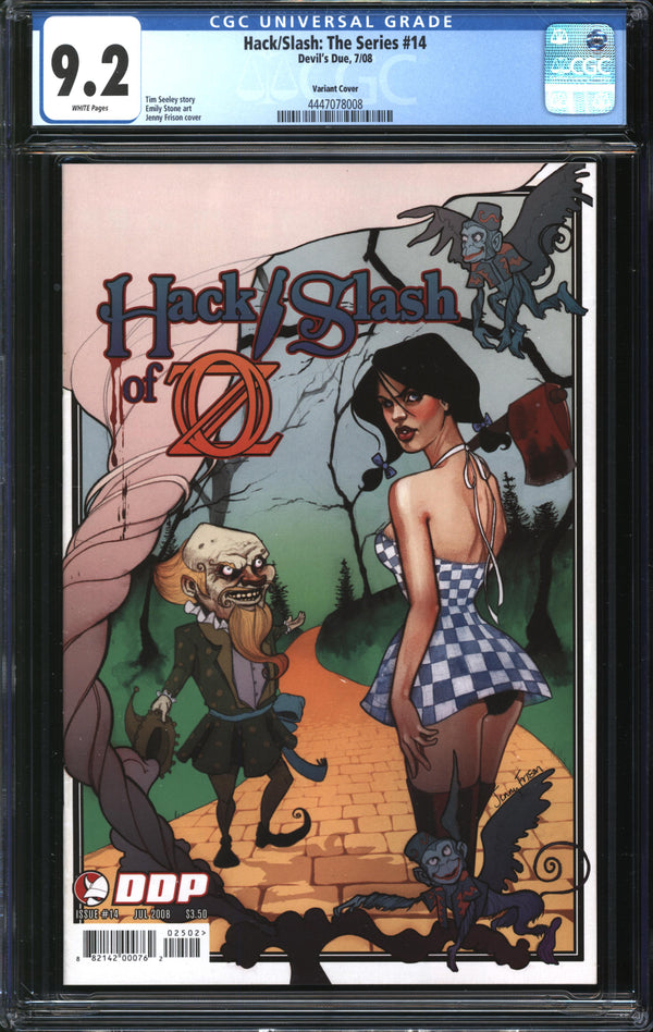 Hack/Slash: The Series (2007) #14 Variant Cover CGC 9.2 NM-