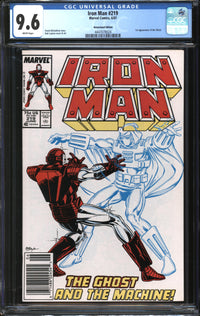 Iron Man (1968) #219 Newsstand Edition CGC 9.6 NM+