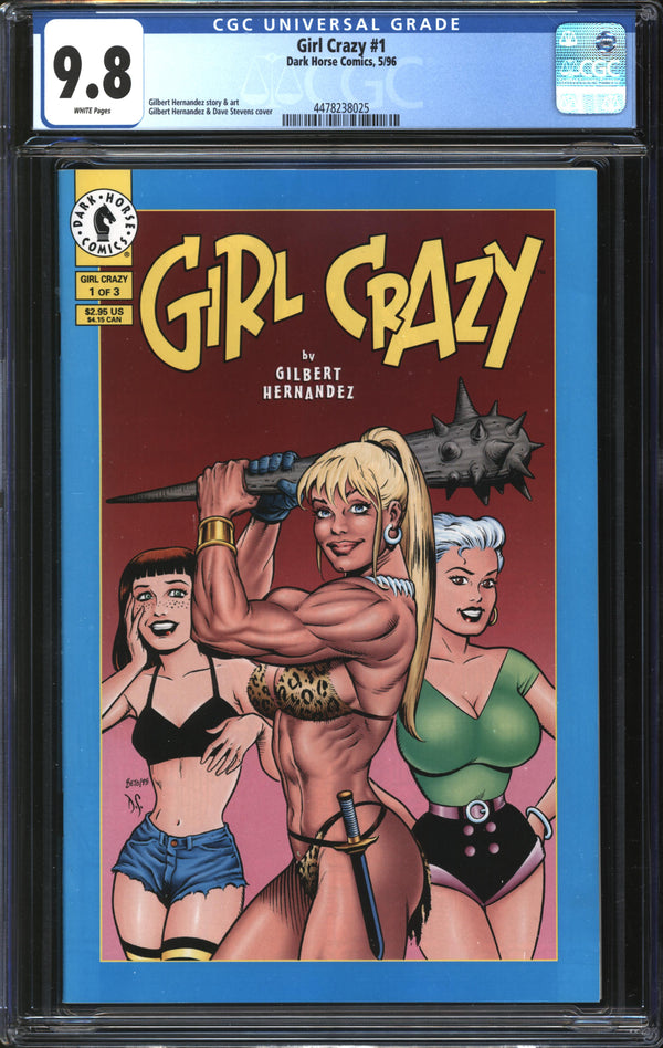 Girl Crazy (1996) #1 CGC 9.8 NM/MT