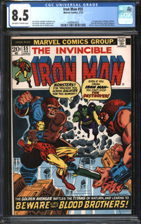 Iron Man (1968) # 55 CGC 8.5 VF+