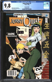 Jonny Quest (1986) #5 Newsstand Edition CGC 9.8 NM/MT