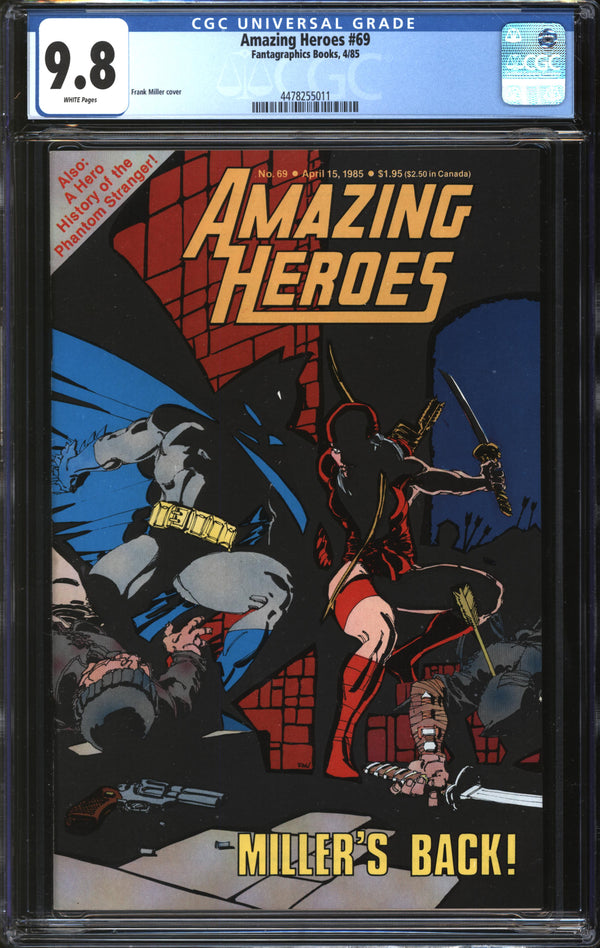 Amazing Heroes (1981) # 69 CGC 9.8 NM/MT