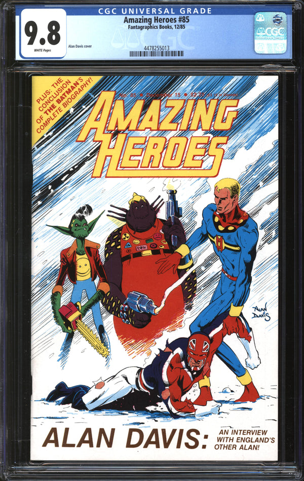 Amazing Heroes (1981) # 85 CGC 9.8 NM/MT