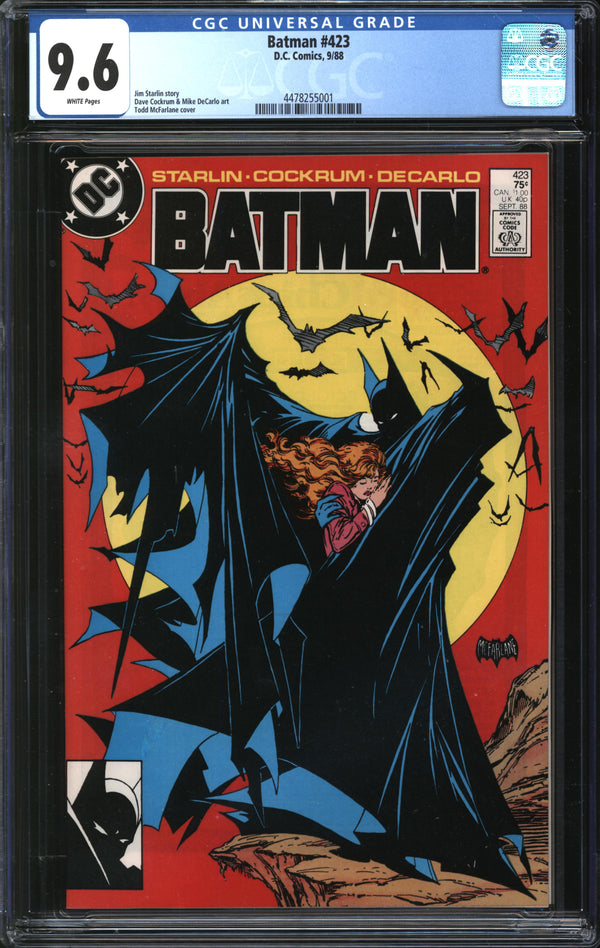 Batman (1940) #423 CGC 9.6 NM+