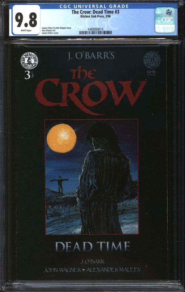 Crow, The: Dead Time (1996) #3 CGC 9.8 NM/MT