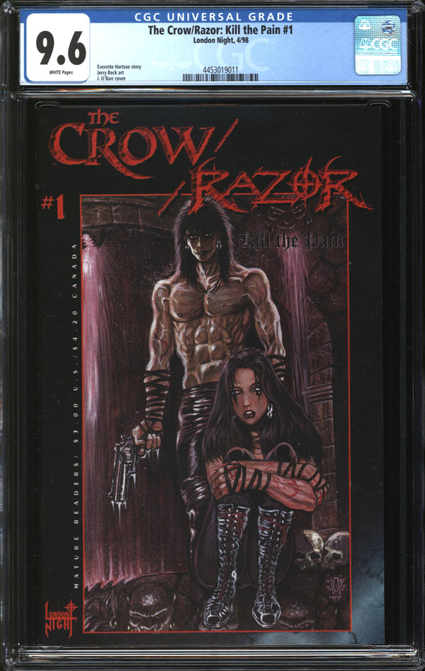 Crow, The/Razor: Kill The Pain (1998) #1 CGC 9.6 NM+