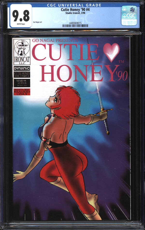 Cutie Honey '90 (1997) #4 CGC 9.8 NM/MT