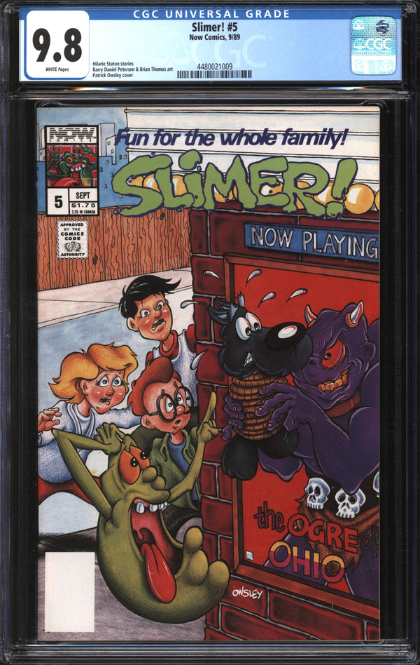 Slimer! (1989) # 5 CGC 9.8 NM/MT