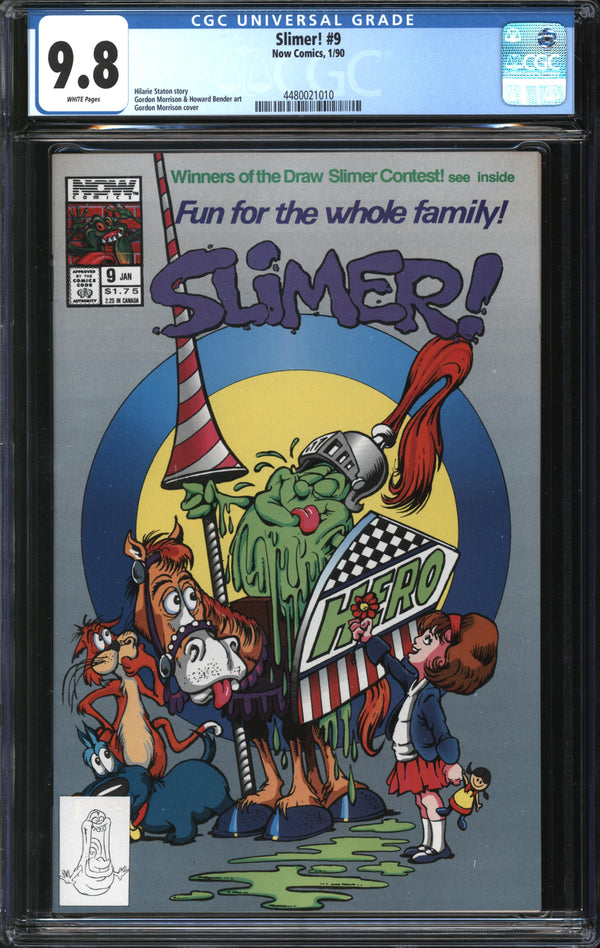 Slimer! (1989) # 9 CGC 9.8 NM/MT