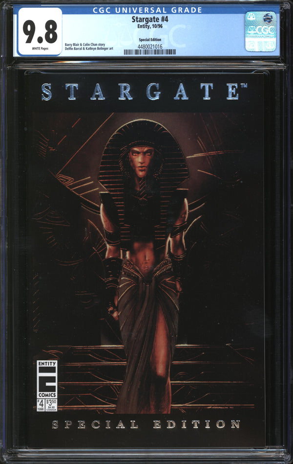 Stargate (1996) #4 Special Edition CGC 9.8 NM/MT