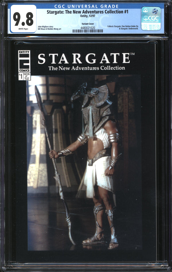 Stargate: The New Adventures Collection (1997) #1 Variant CGC 9.8 NM/MT