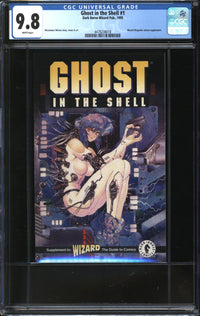 Ghost In The Shell (1995) #1 Wizard Ashcan CGC 9.8 NM/MT