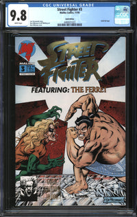 Street Fighter (1993) #3 Gold Edition CGC 9.8 NM/MT