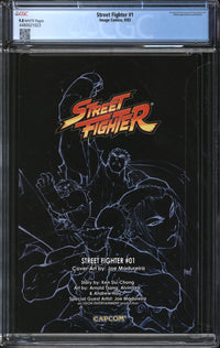 Street Fighter (2003) #1 CGC 9.8 NM/MT