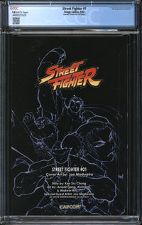 Street Fighter (2003) #1 Dynamic Forces Red Foil Edition CGC 9.8 NM/MT