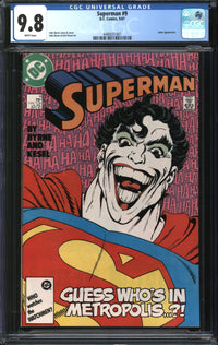 Superman (1987) # 9 CGC 9.8 NM/MT