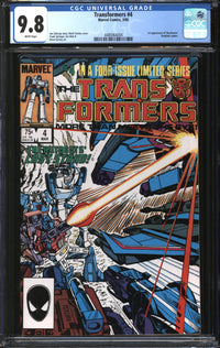 Transformers (1984) # 4 CGC 9.8 NM/MT