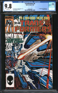 Transformers (1984) # 4 CGC 9.8 NM/MT