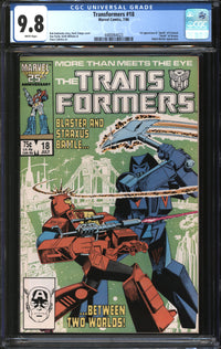 Transformers (1984) #18 CGC 9.8 NM/MT