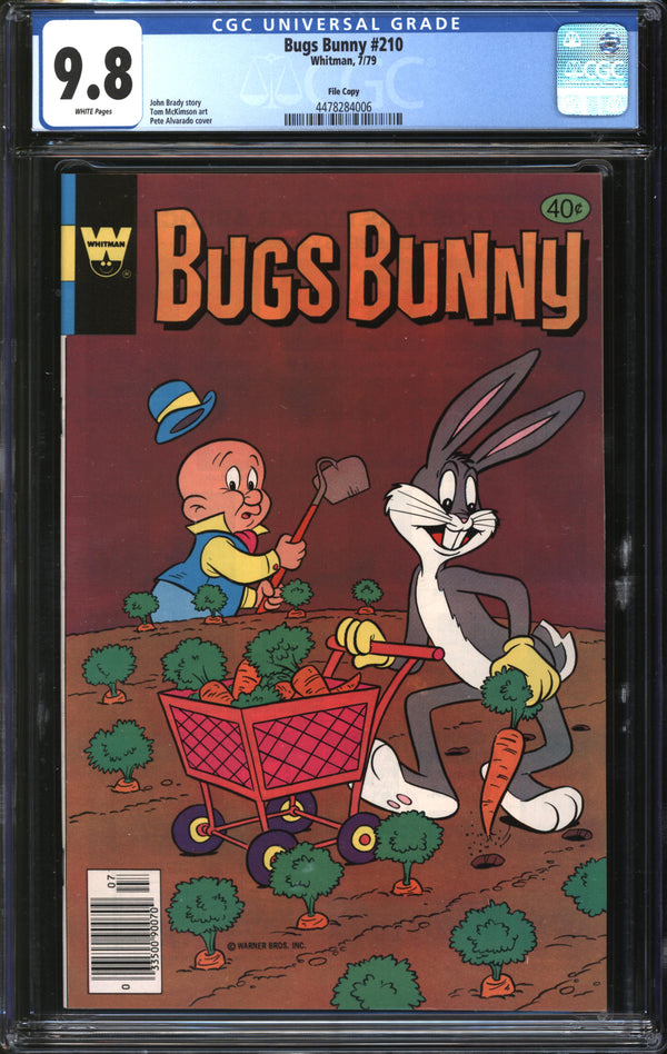 Bugs Bunny (1942) #210 Whitman Variant/File Copy CGC 9.8 NM/MT