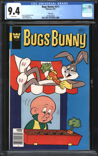 Bugs Bunny (1942) #211 Whitman Variant/File Copy CGC 9.4 NM