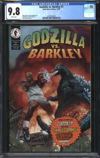 Godzilla Vs. Barkley (1993) #1 CGC 9.8 NM/MT