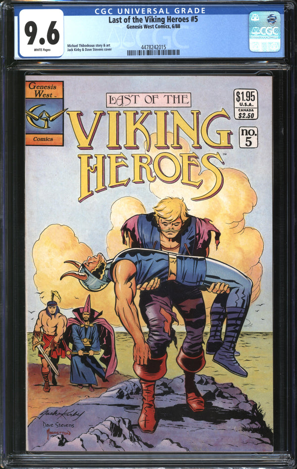 Last Of The Viking Heroes (1987) #5 CGC 9.6 NM+