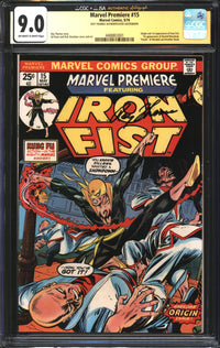 Marvel Premiere (1972) #15 CGC x JSA Signature Series 9.0 VF/NM