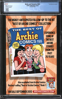 Betty And Veronica (1987) #261 Newsstand Edition CGC 9.8 NM/MT