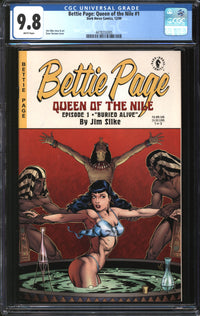 Bettie Page: Queen Of The Nile (1999) #1 CGC 9.8 NM/MT