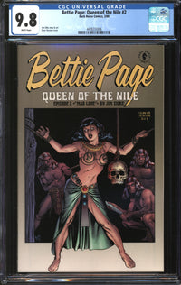 Bettie Page: Queen Of The Nile (1999) #2 CGC 9.8 NM/MT