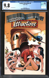 Comico Attractions (1987) #6 CGC 9.8 NM/MT