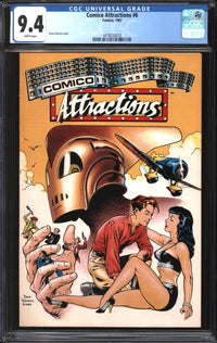 Comico Attractions (1987) #6 CGC 9.4 NM