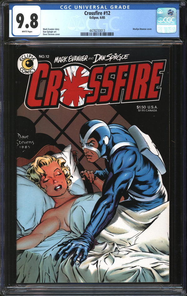 Crossfire (1984) #12 CGC 9.8 NM/MT