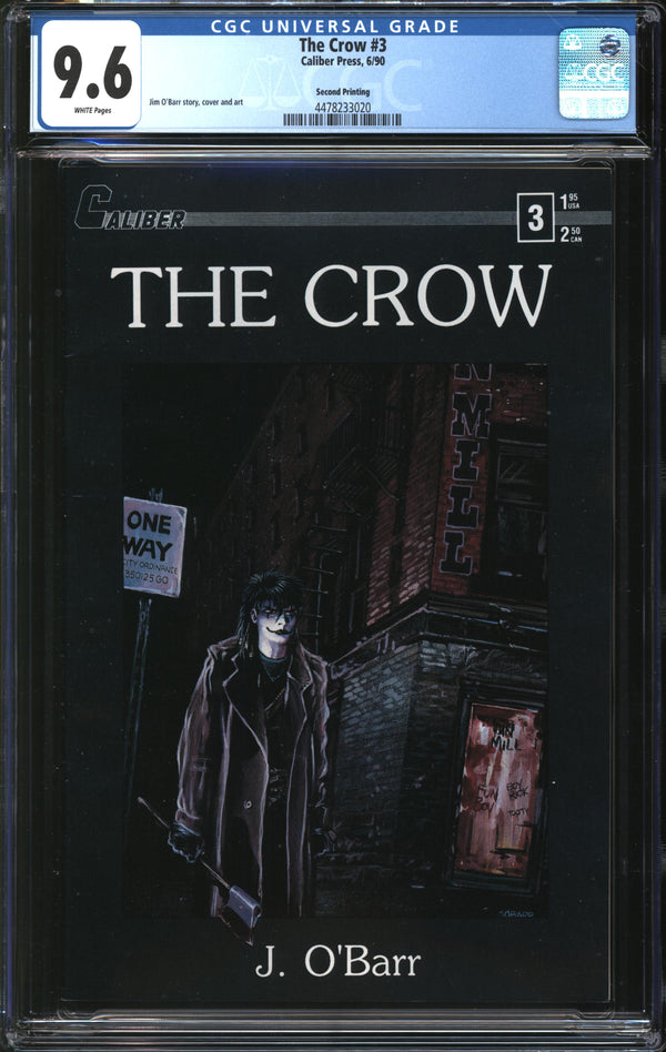 Crow, The (1989) #3 Second Printing CGC 9.6 NM+