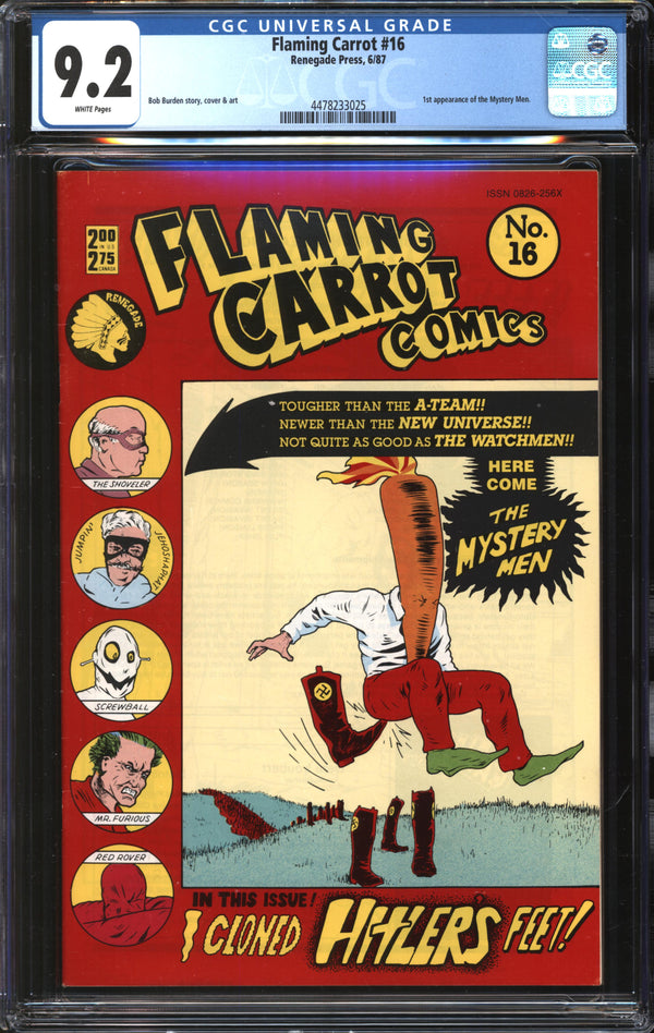 Flaming Carrot (1984) #16 CGC 9.2 NM-