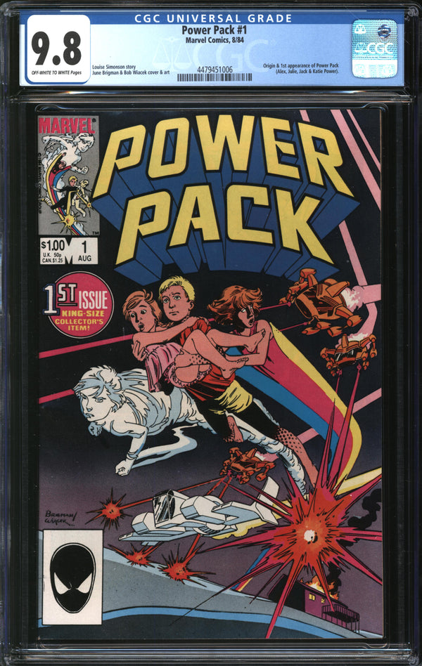 Power Pack (1984) #1 CGC 9.8 NM/MT