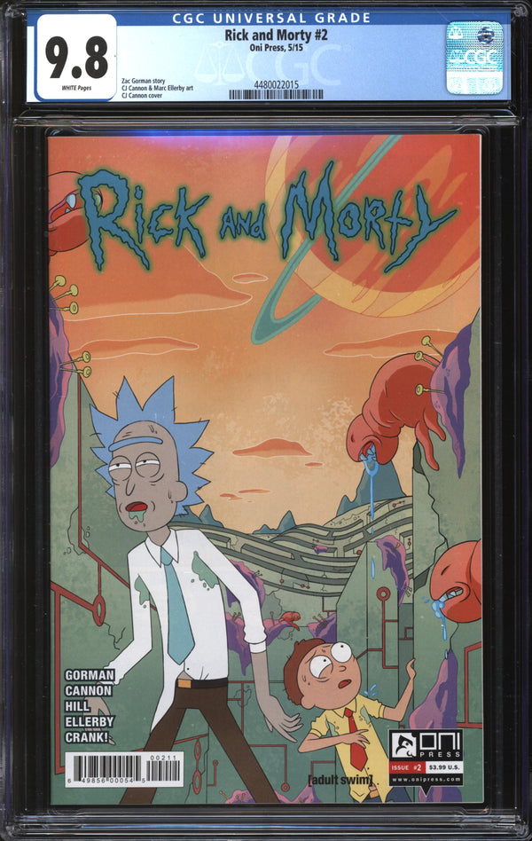 Rick And Morty (2015) # 2 CGC 9.8 NM/MT