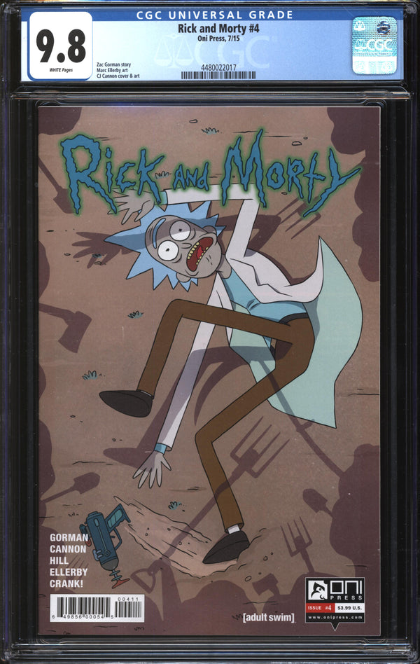 Rick And Morty (2015) # 4 CGC 9.8 NM/MT