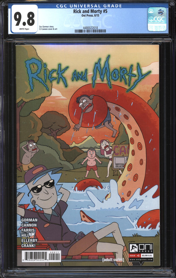 Rick And Morty (2015) # 5 CGC 9.8 NM/MT